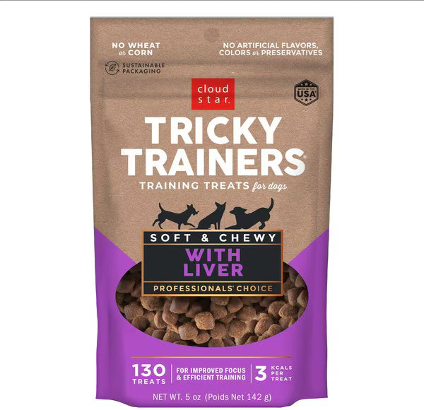 Tricky Trainers- with liver