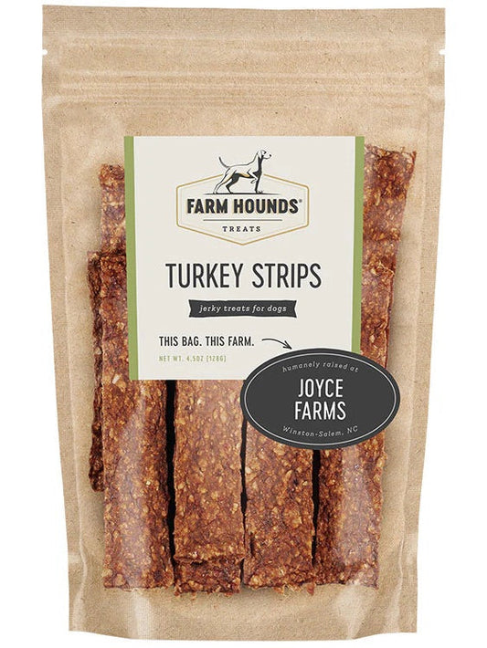 Farm Hounds Turkey Strips (4.5oz) - Farm Hounds Dog Treats - The Family Pet