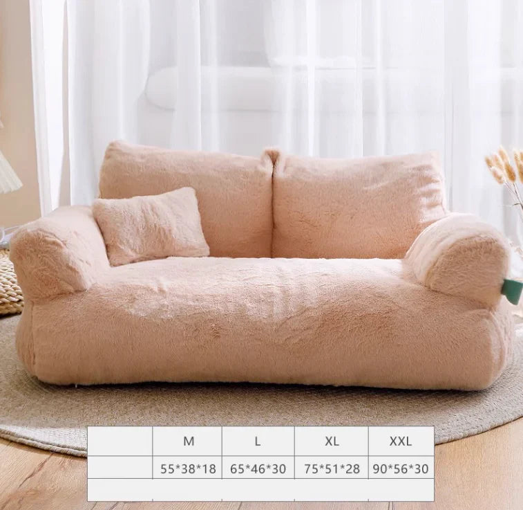 Luxury Plush Cat Bed - Pet Bed / House - Ameraeon