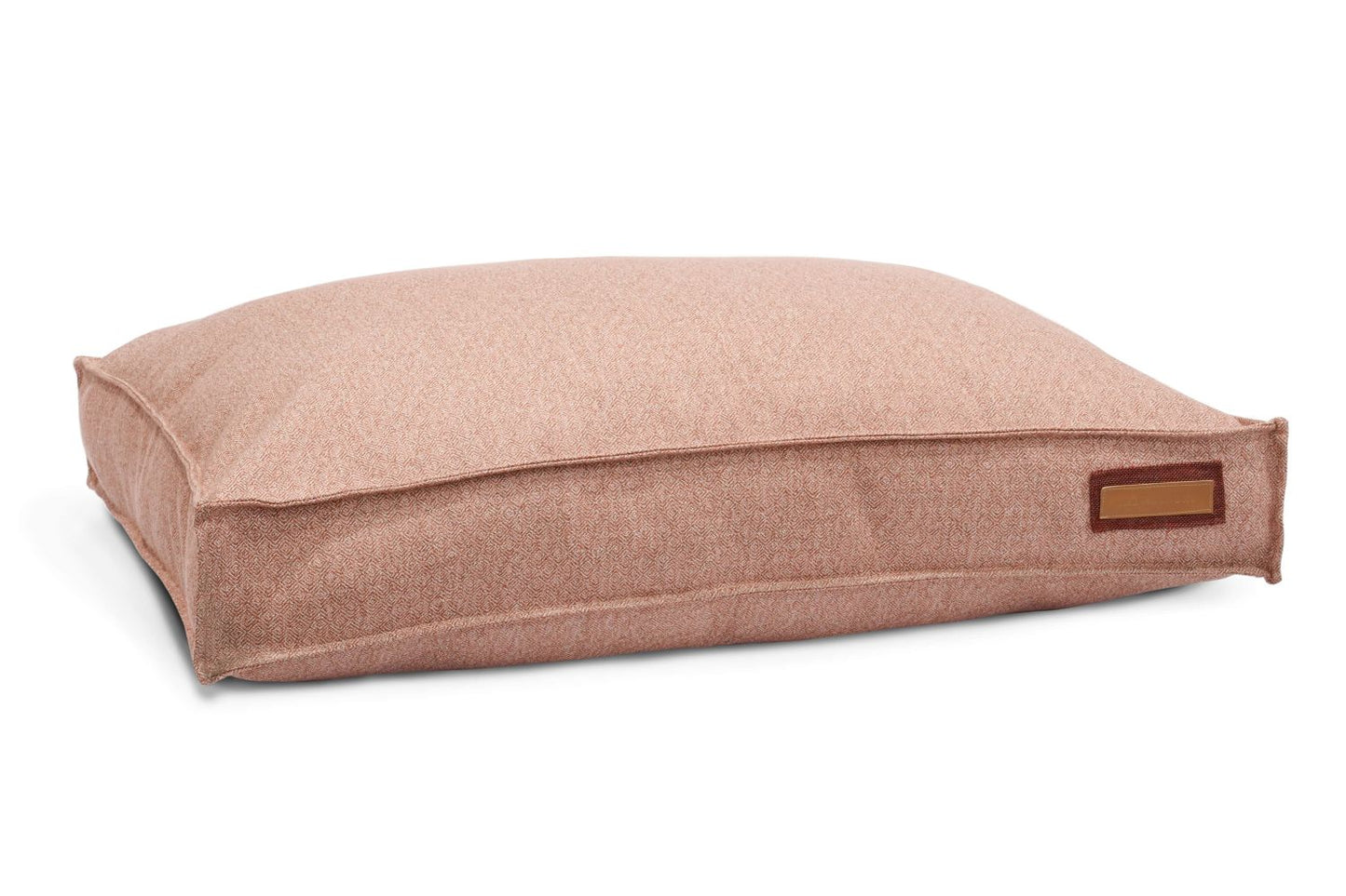 Dog Bed Lounger Orthopedic Memory Foam Pittie Pink ✅