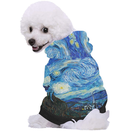 Van Gogh Starry Night Pet Hoodie