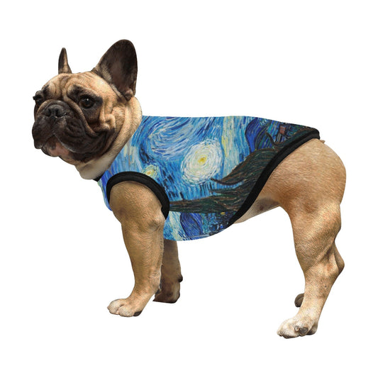 Van Gogh Starry Night Pet Tank Top