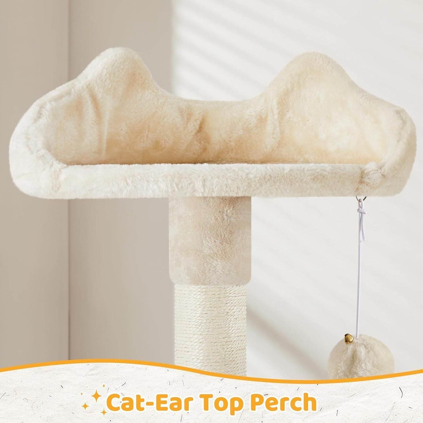Purrfect Pet Kingdom Cat Tree for Indoor Cats - Premium Tower - Purrfect Pet Kingdom