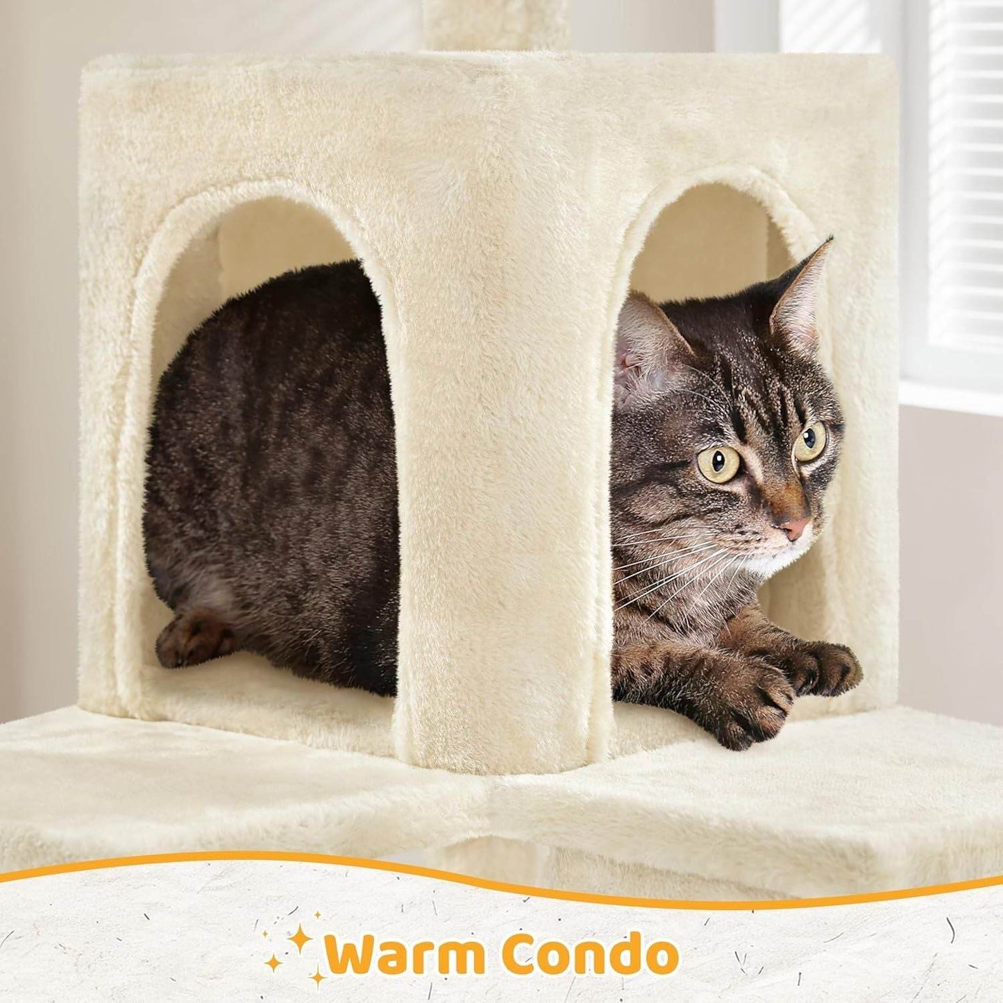 Purrfect Pet Kingdom Cat Tree for Indoor Cats - Premium Tower - Purrfect Pet Kingdom