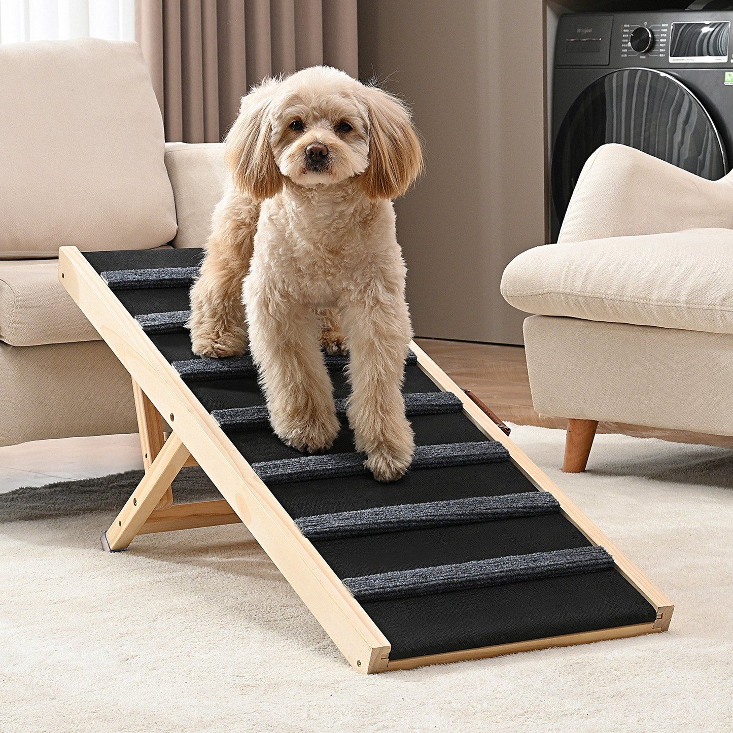 Purrfect Pet Kingdom Dog Ramp for Elderly Dogs and Cats Purrfect Pet Kingdom
