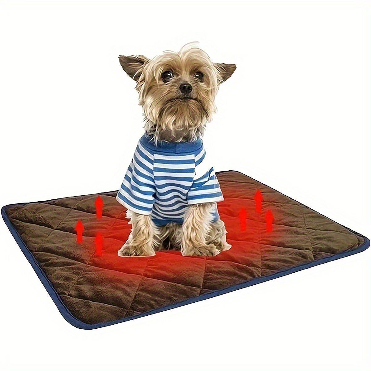 Purrfect Pet Kingdom Warming Dog and Cat Bed - 5 Layer Comfort S Brown Purrfect Pet Kingdom
