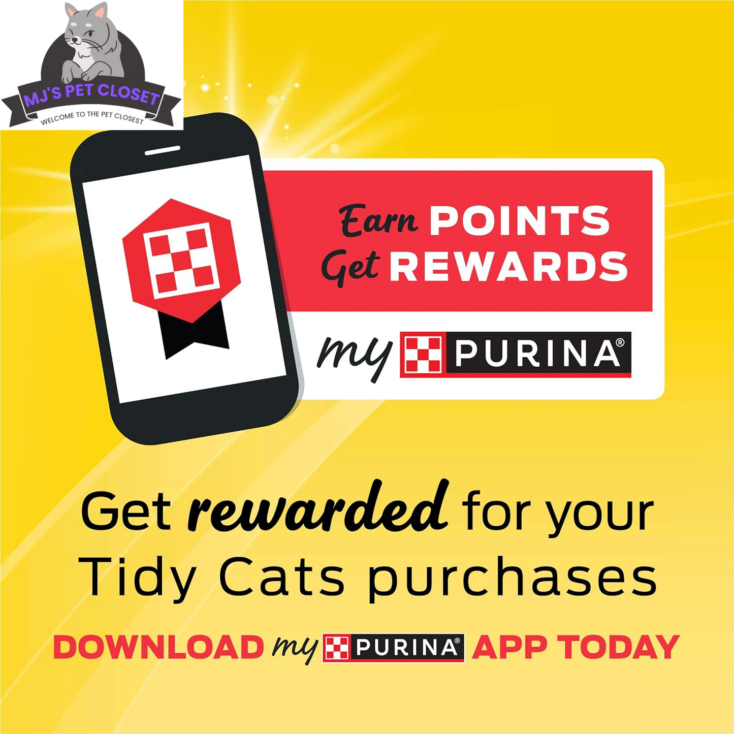 Say goodbye to messy litter boxes! đžâ¨ Check out Purina Multi Cat Low Dust Clumping Cat Litter - Lightweight & Powerful 4-in-1 Strength in a 17 lb box! Perfect for multi-cat households! đąâ¤ī¸