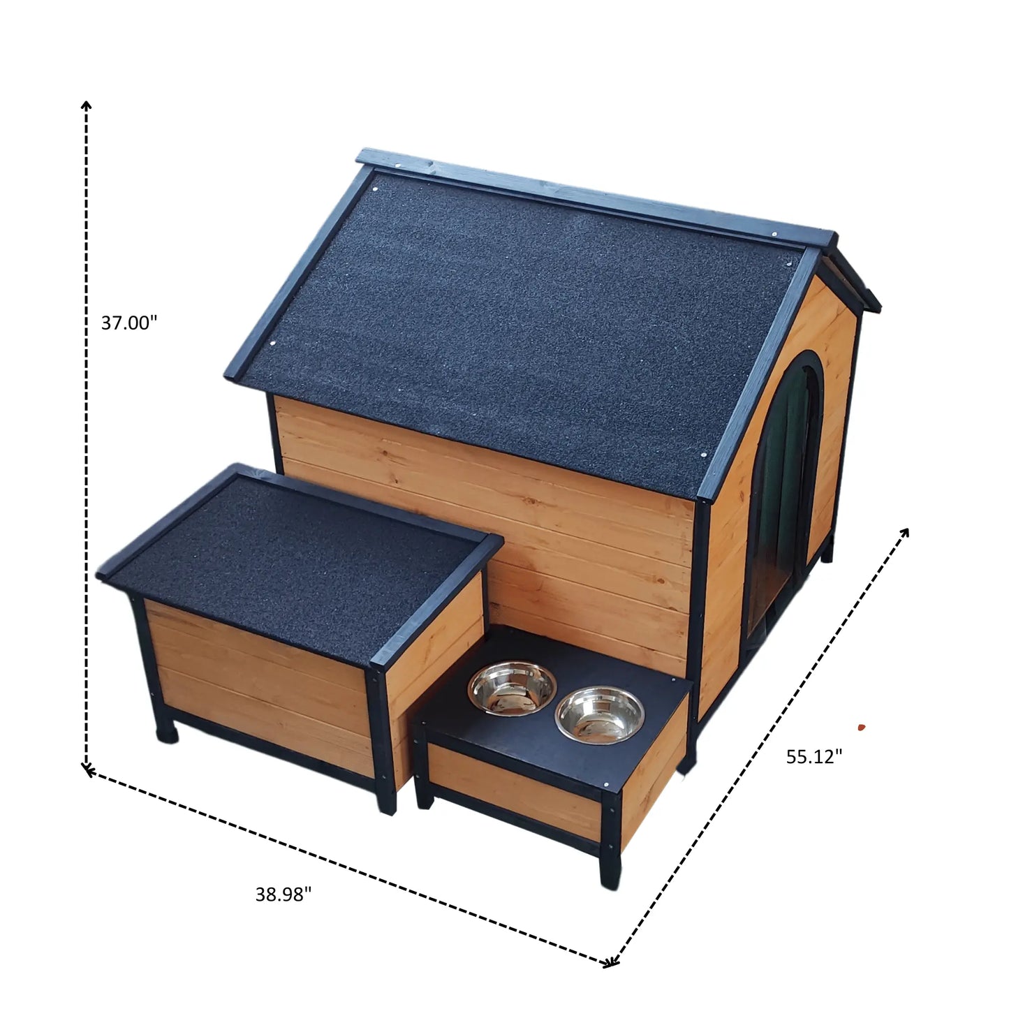 Purrfect Pet Kingdom Weatherproof Portable Dog House Purrfect Pet Kingdom
