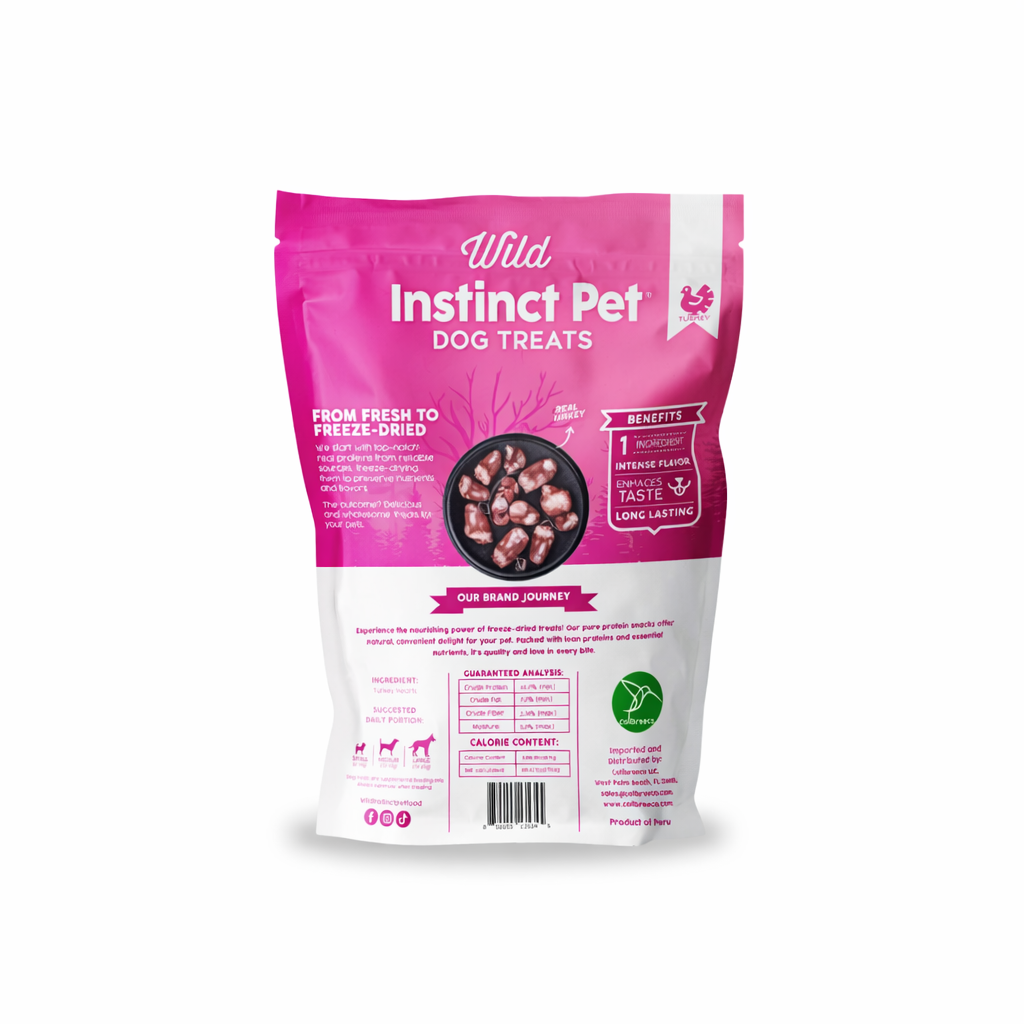 Purrfect Kingdom™ - Freeze Dried Turkey Hearts Pet Treat