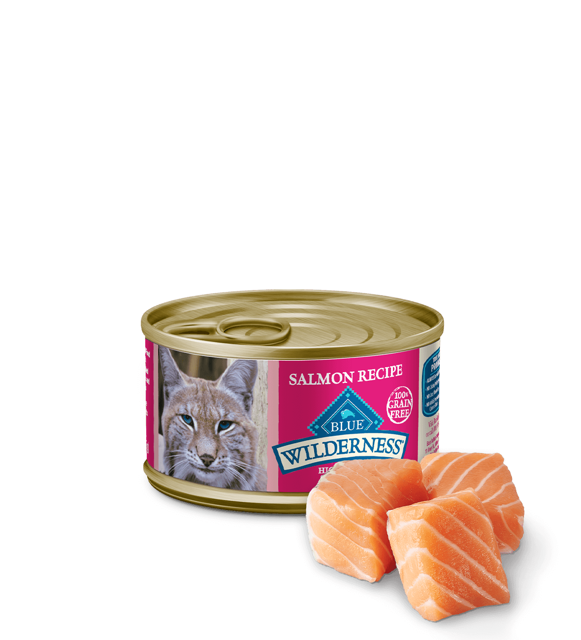 Wet Cat Food Salmon 3oz ๐