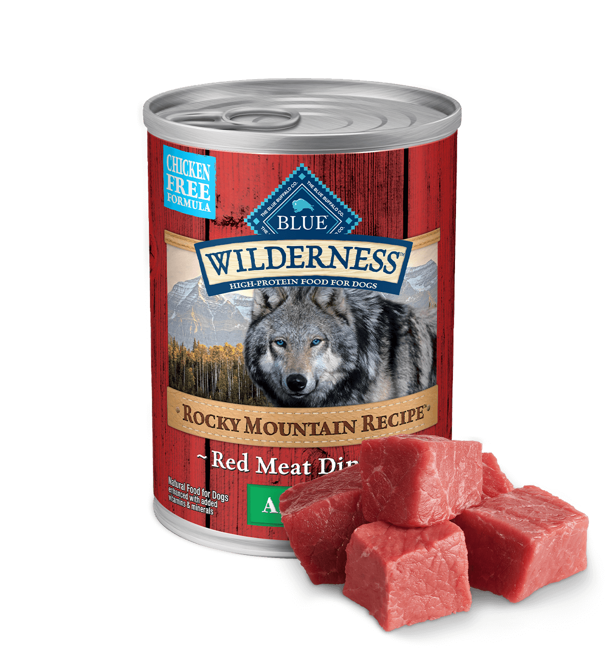 Blue Buffalo Wilderness Adult Rocky Mountain Recipe Red Meat
