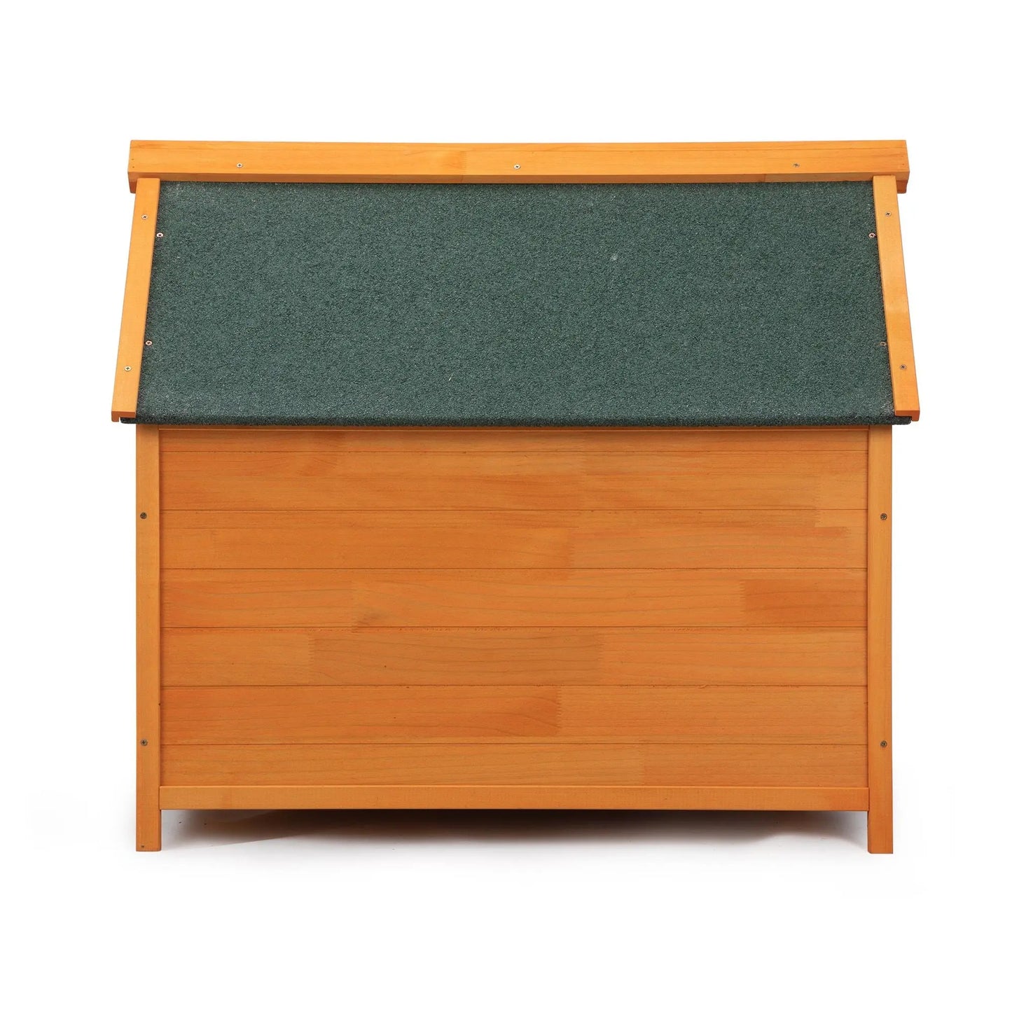 Purrfect Pet Kingdom Wooden Dog House with Platform Purrfect Pet Kingdom