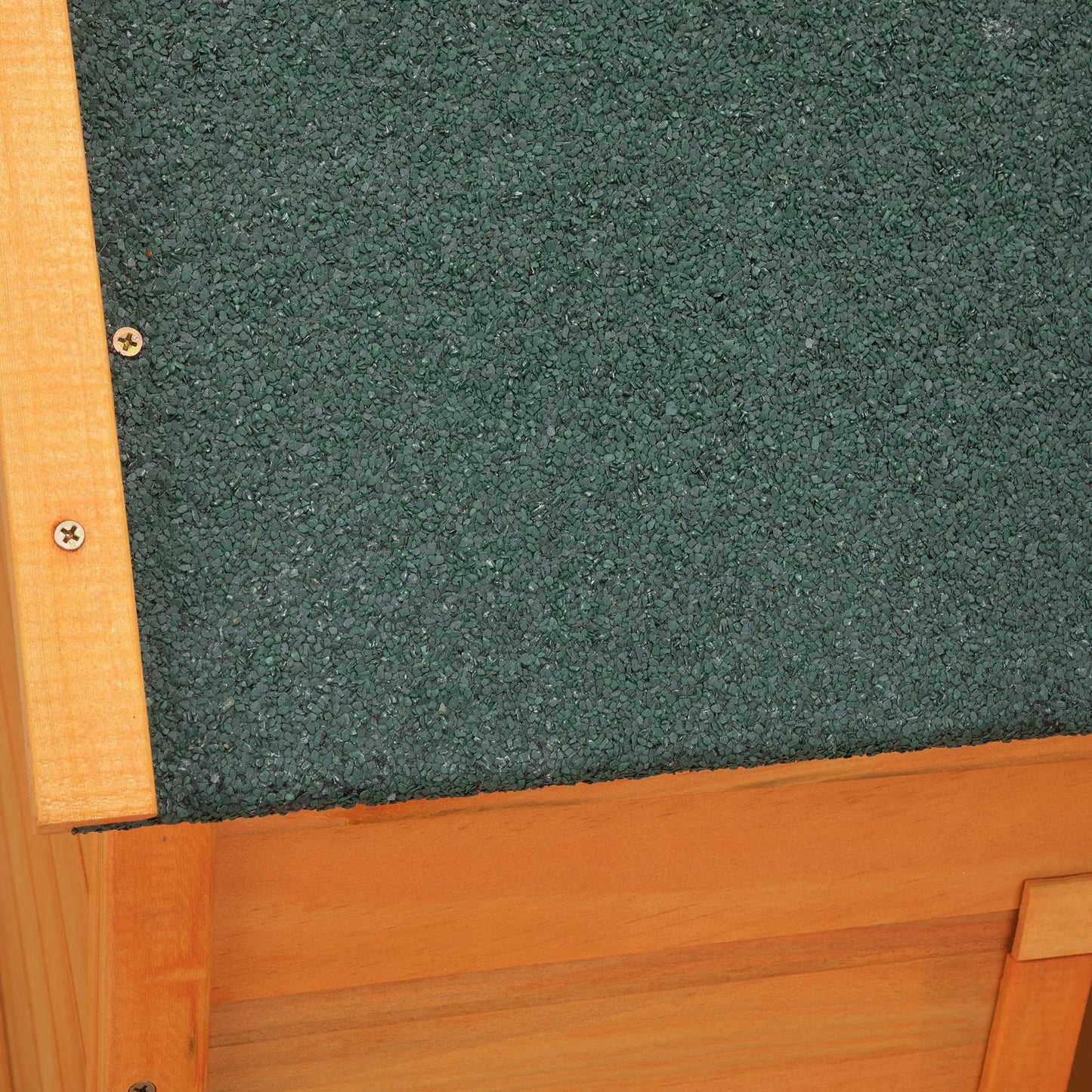 Purrfect Pet Kingdom Wooden Dog House with Platform Purrfect Pet Kingdom
