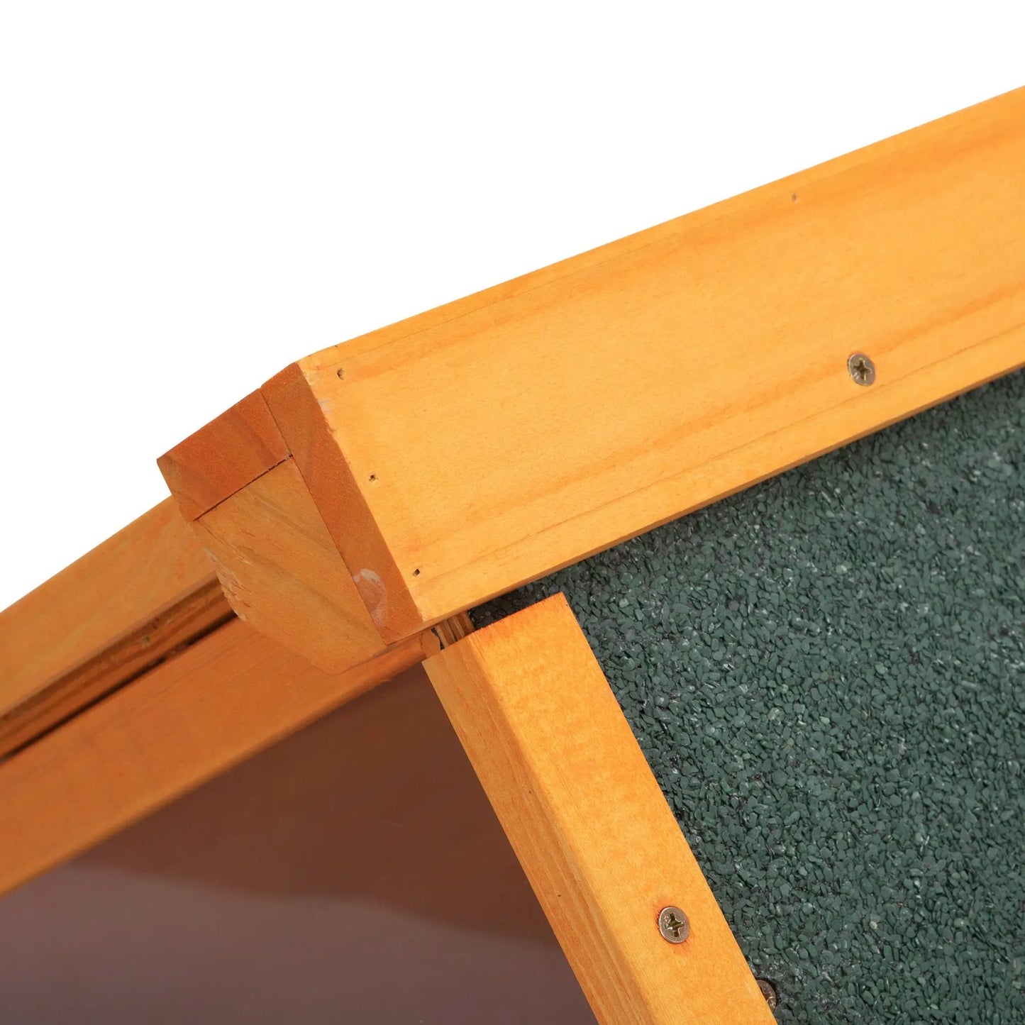 Purrfect Pet Kingdom Wooden Dog House with Platform Purrfect Pet Kingdom