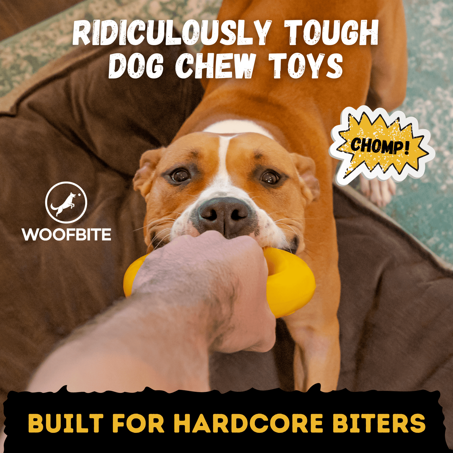 Monster K9 Dog Toy for aggressive chewers, featuring durable design for tough play and long-lasting fun