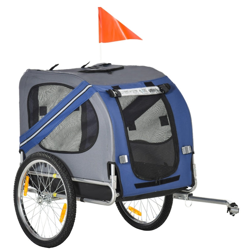 Bike Trailer Cargo Cart for Dogs and Pets - Purrfect Pet Kingdom