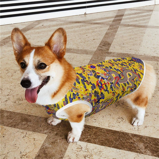 Pet Supply Yellow Imperial Dragon Vest for Daily Use Essenti - detail product image for pet supply