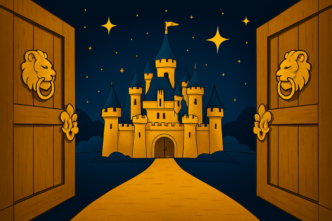 Castle Doors Opening: A Magical Gateway to Adventure - Purrfect Pet Kingdom