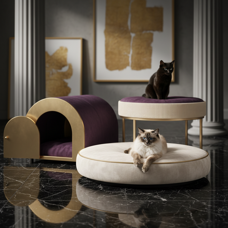 Luxury Cat Beds | Purrfect Pet Kingdom™ Collection
