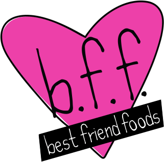 BFF Cat Food collection logo showcasing the brand with a heart design highlighting quality pet nutrition