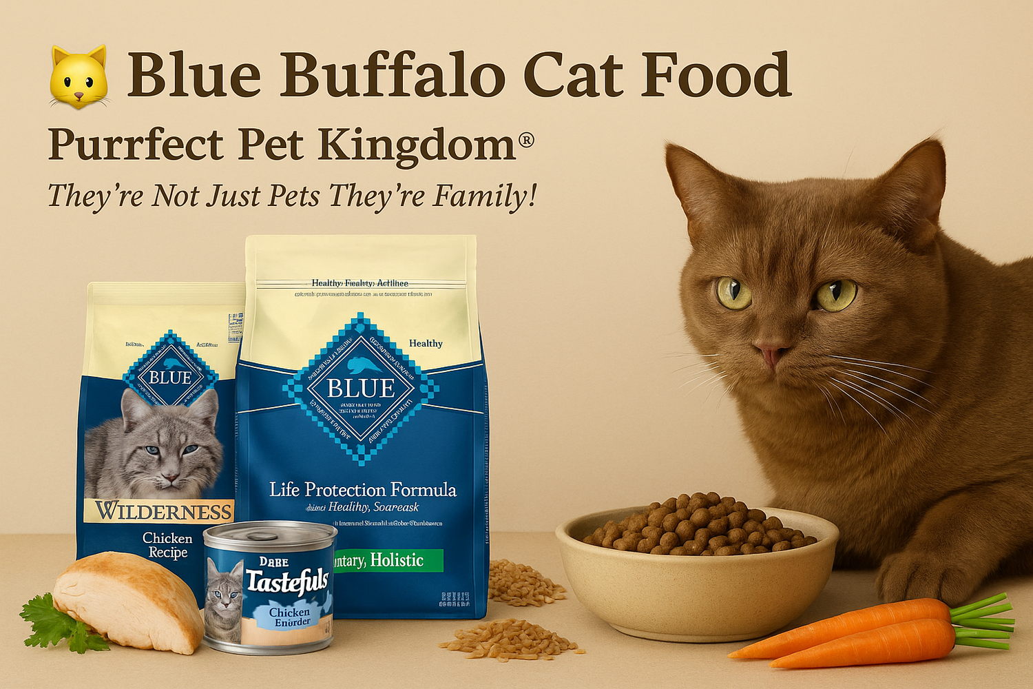 🐱 Blue Buffalo Cat Food