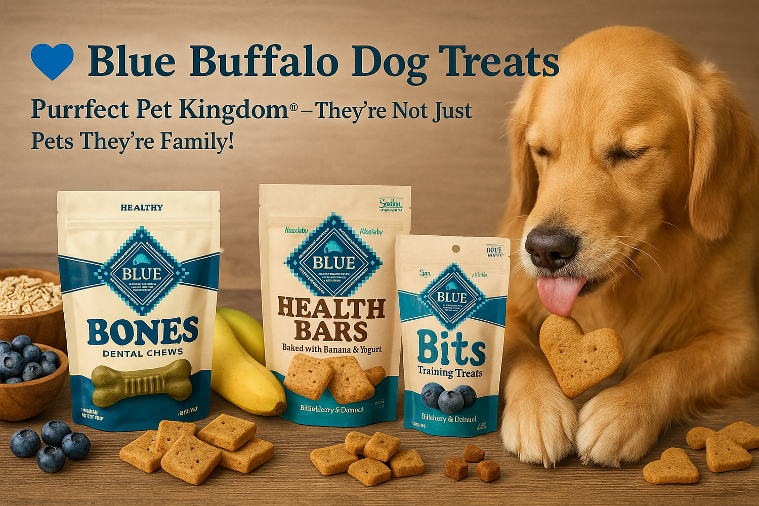 💙 Blue Buffalo Dog Treats