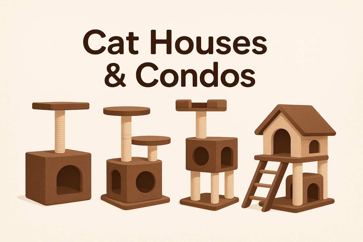 🏠 Cat Houses & Condos