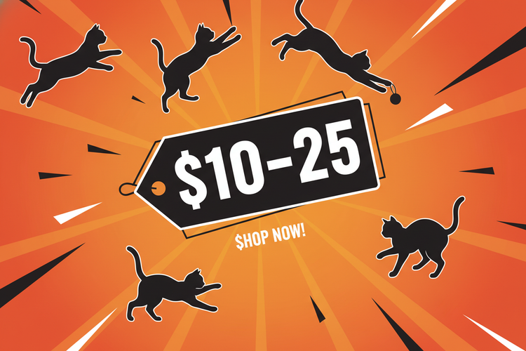 Cat Items $10-$25