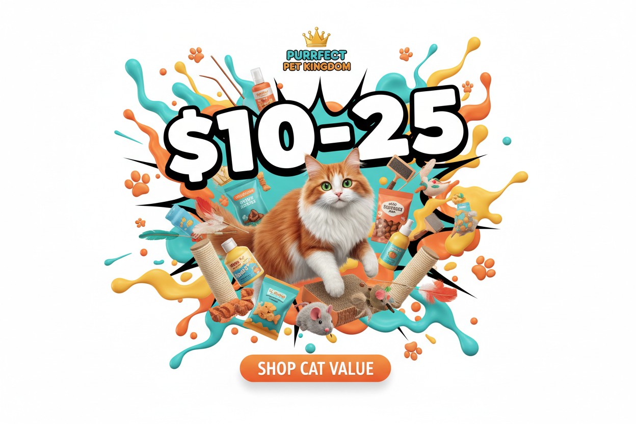 Cat Items $25-$50 - Purrfect Pet Kingdom