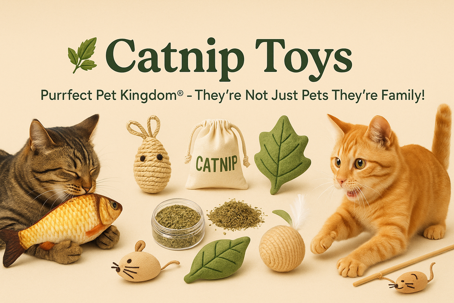🌿 Catnip Toys