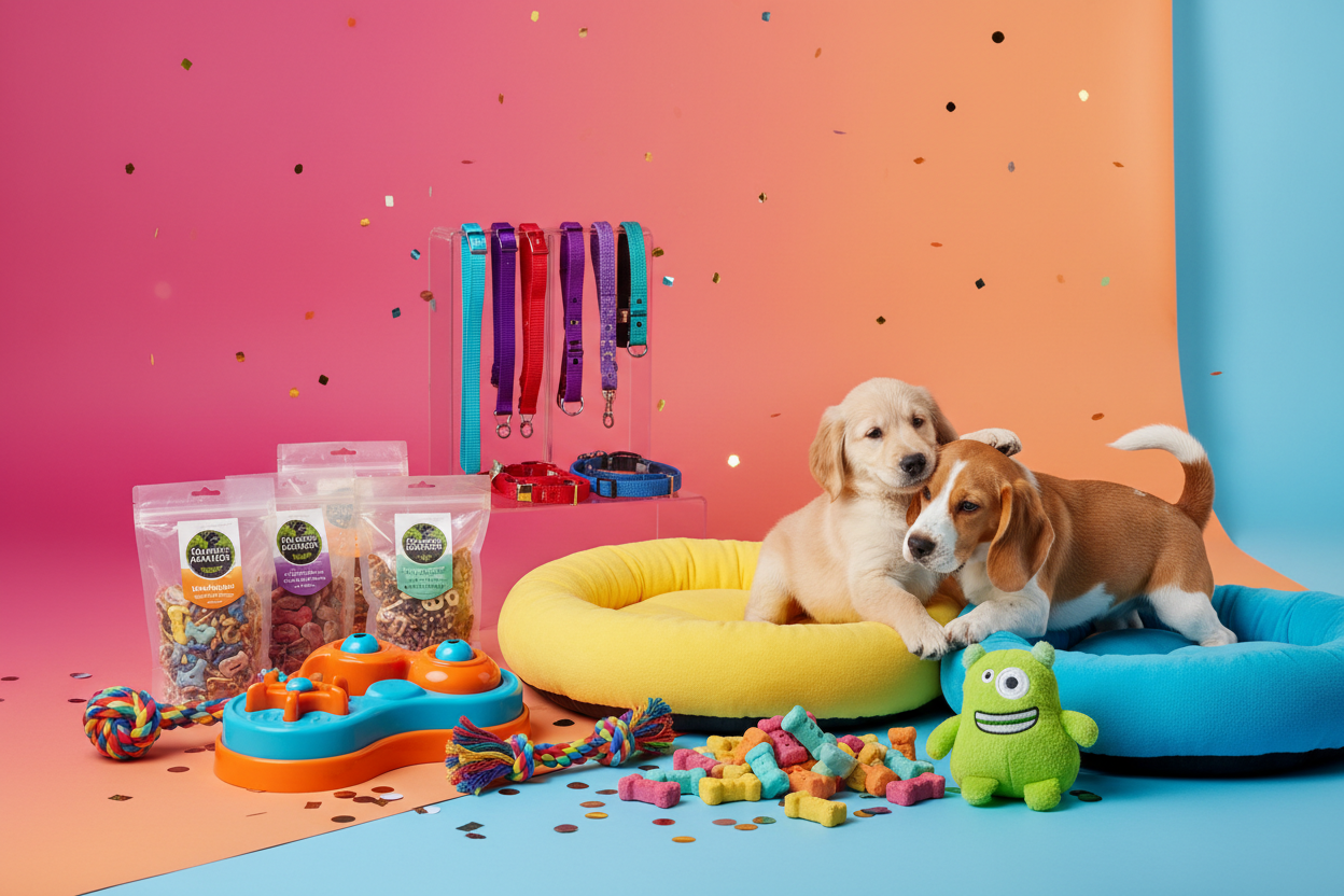 Dog Items $10-$25 - Interactive Dog Toys Premium Treats Dog Beds | Purrfect Pet Kingdom®