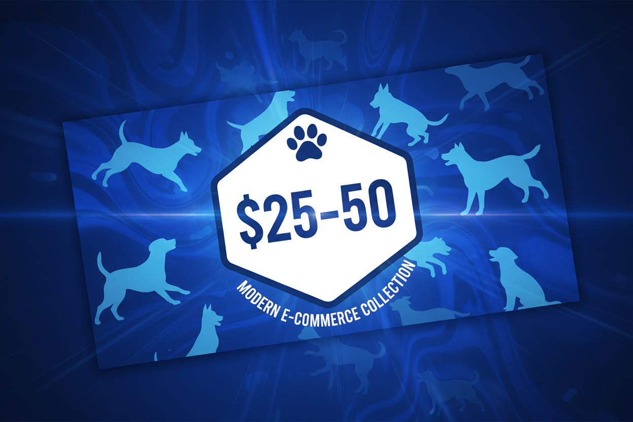 Dog Items $25-$50