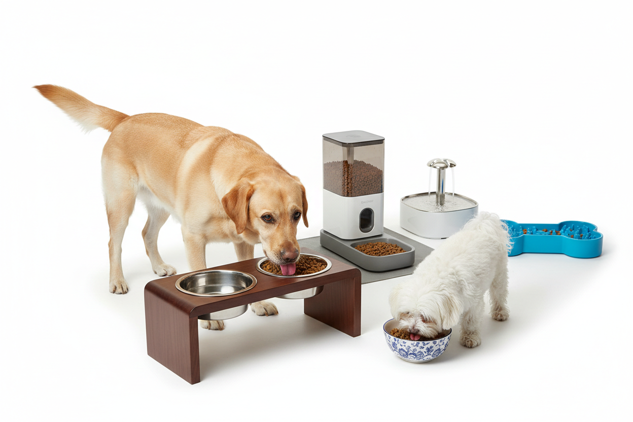 Dog Bowls & Feeders