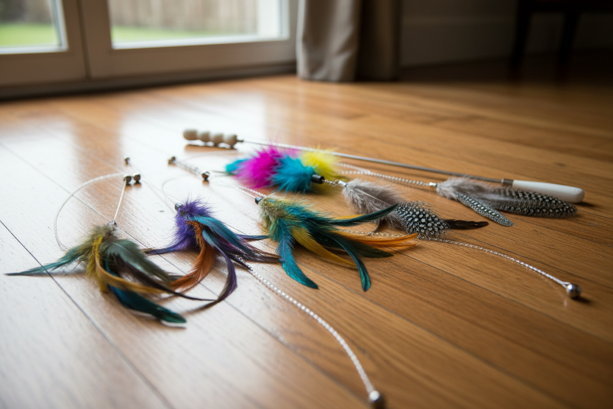 Feather & Wand Cat Toys