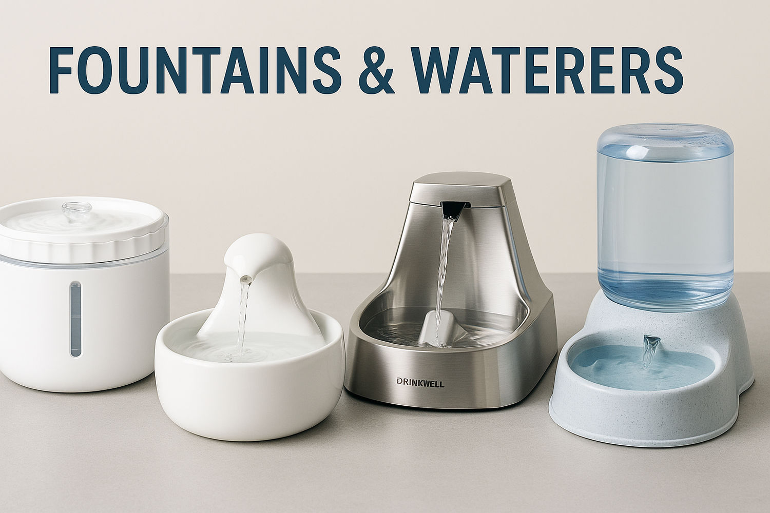 ⛲ Fountains & Waterers