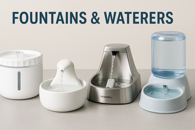 ⛲ Fountains & Waterers