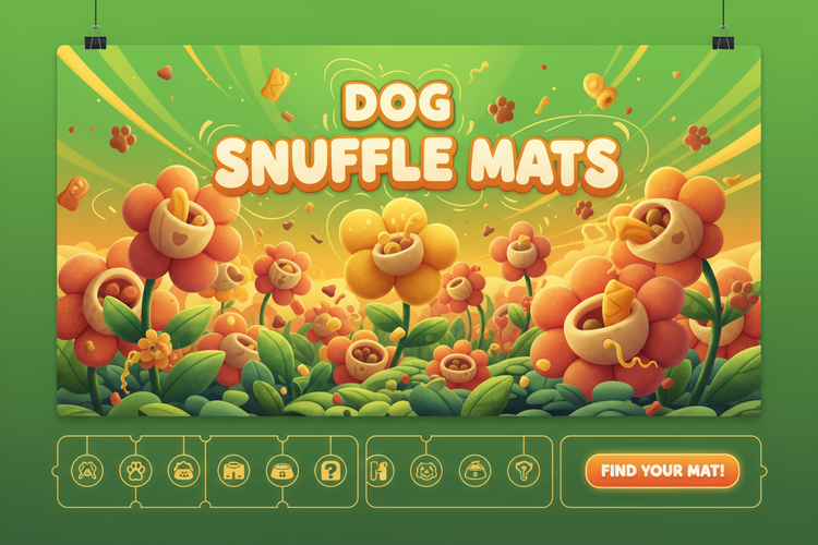 Dog Snuffle Mats 🌸