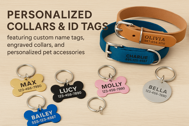 🏷️ Personalized Collars & ID Tags