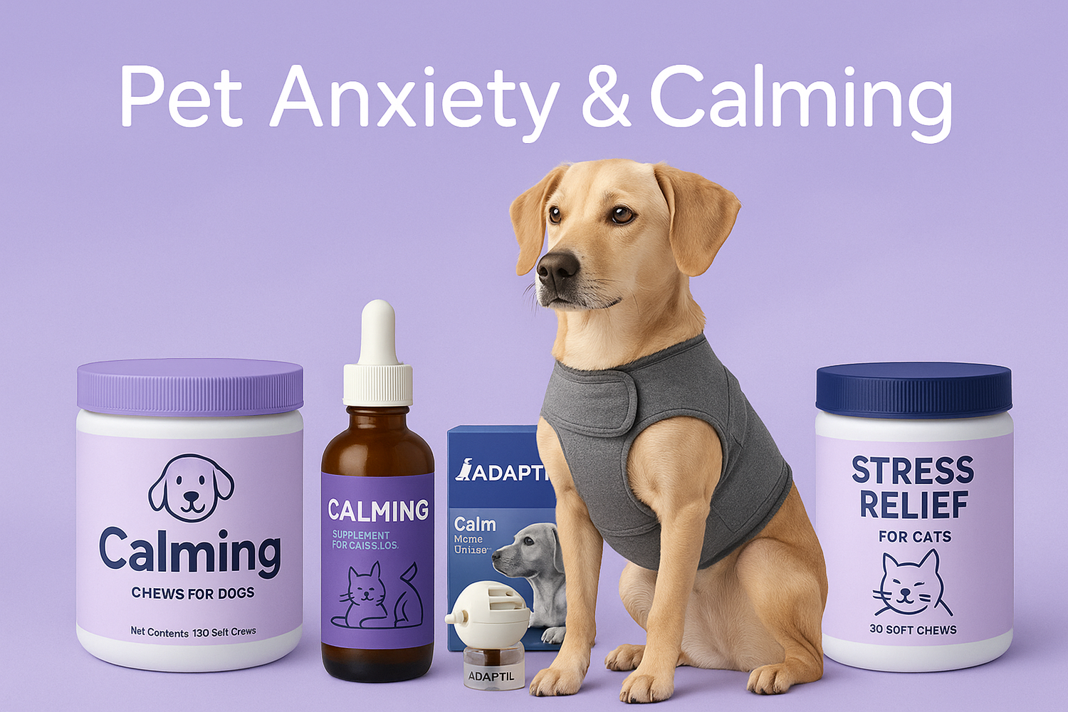 😌 Pet Anxiety & Calming