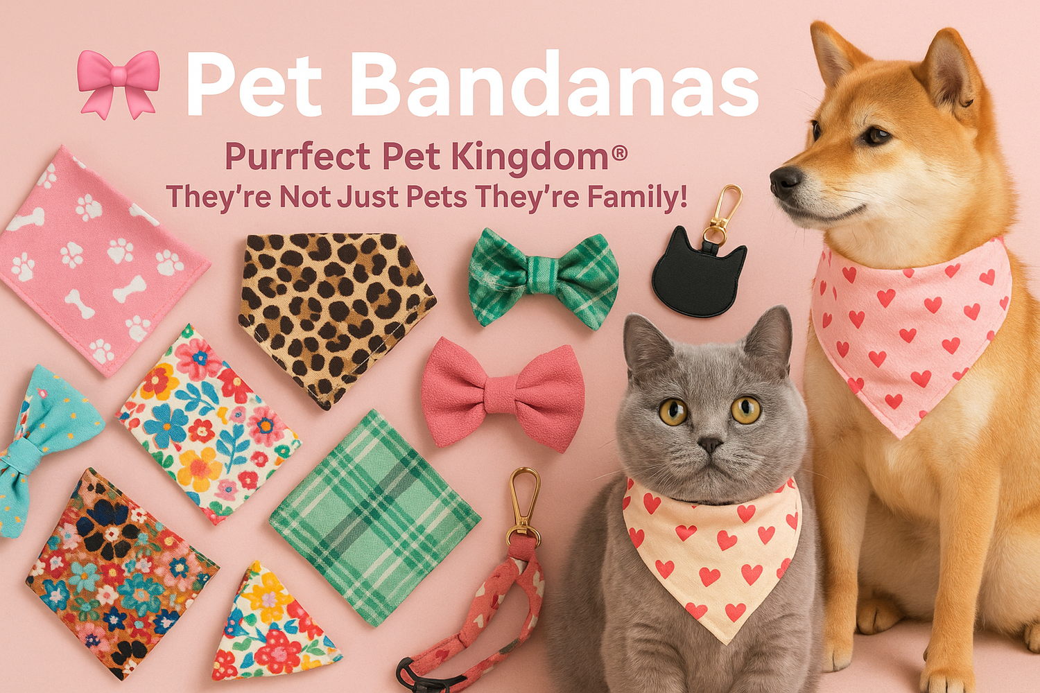 🎀 Pet Bandanas