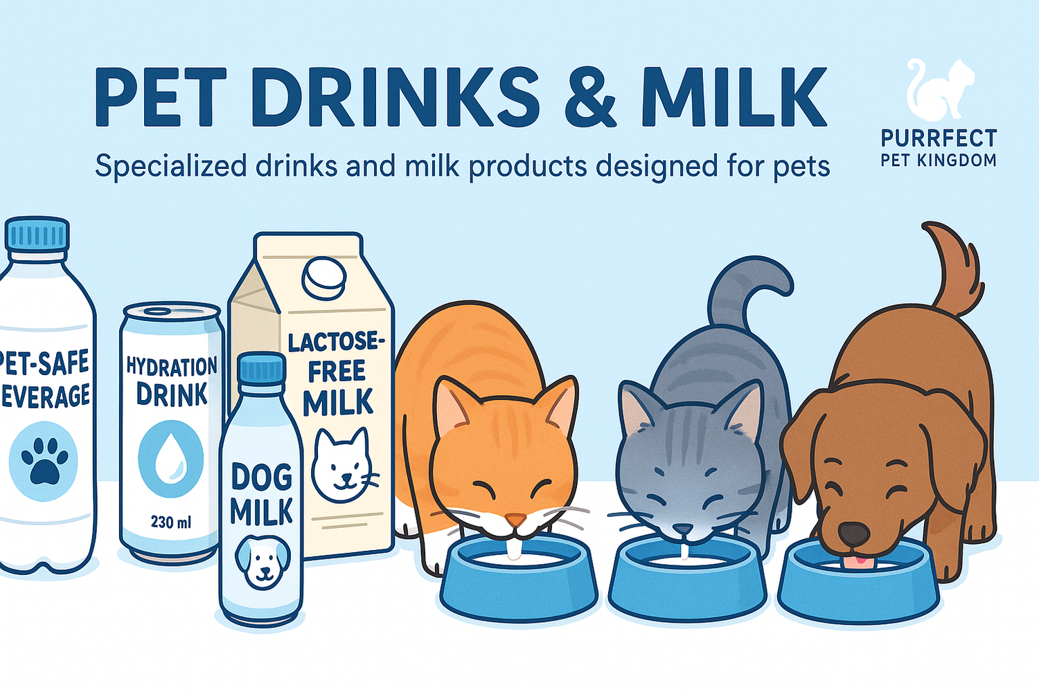 🥛 Pet Drinks & Milk