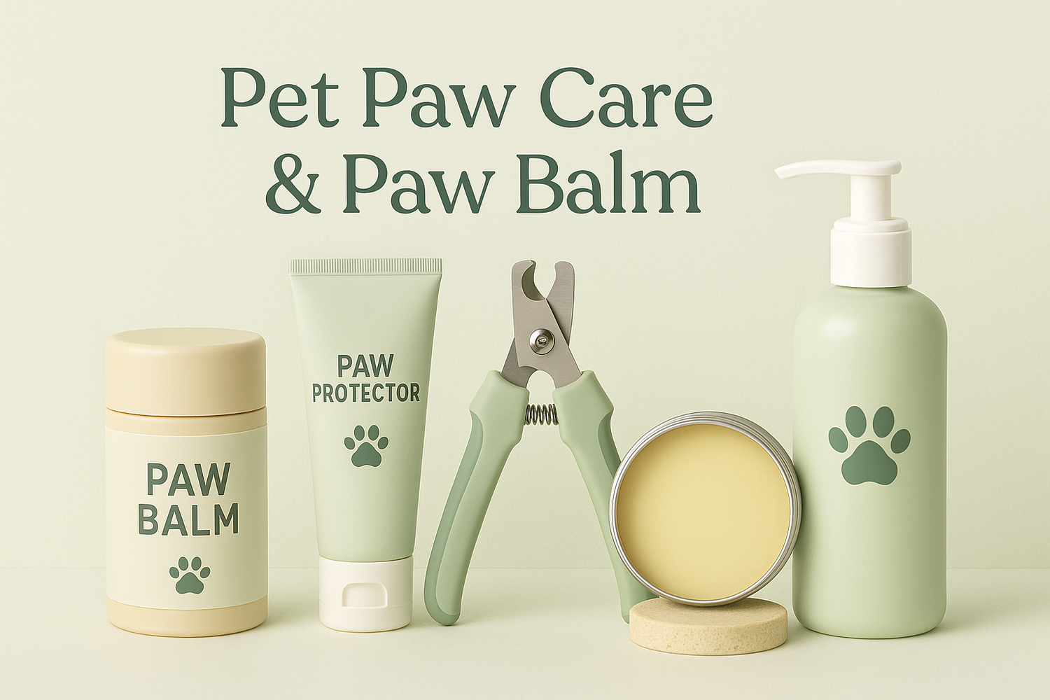 🐾 Pet Paw Care & Paw Balm