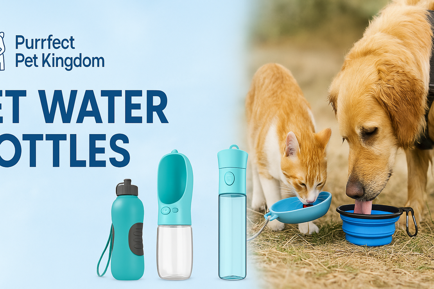 🪣 Pet Water Bottles