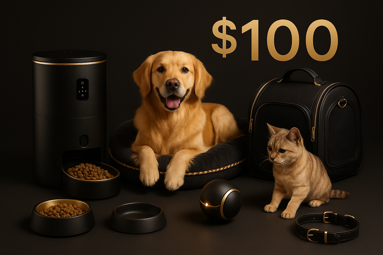 🏆 Premium Pet Essentials $50 - $100