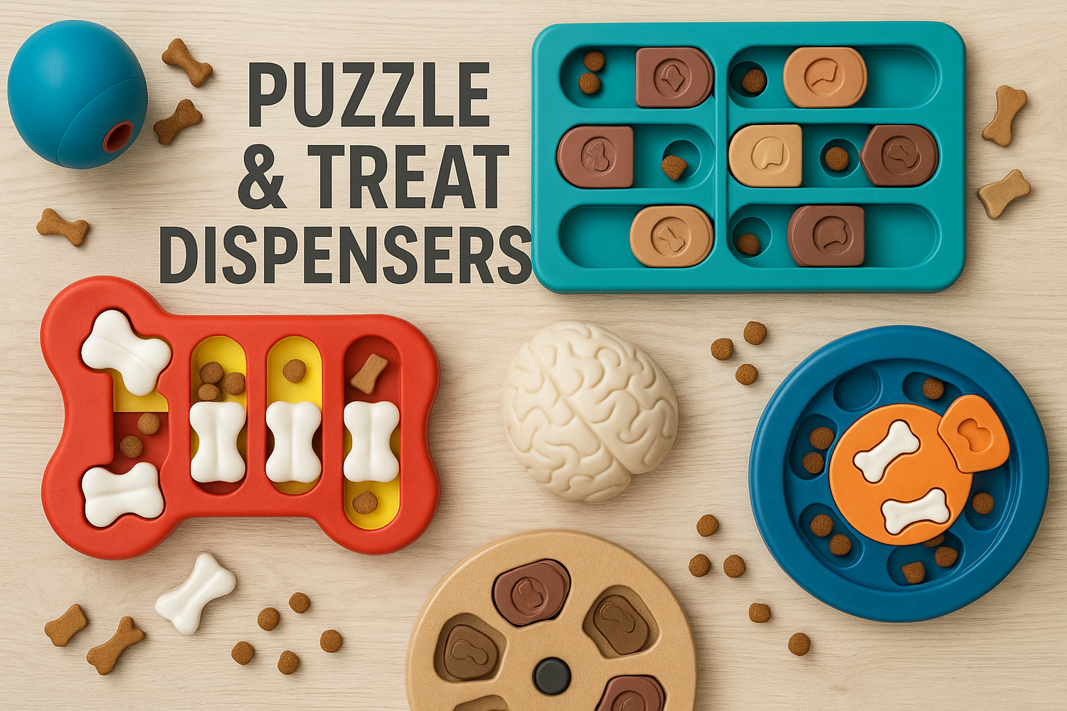 🧩 Puzzle & Treat Dispensers