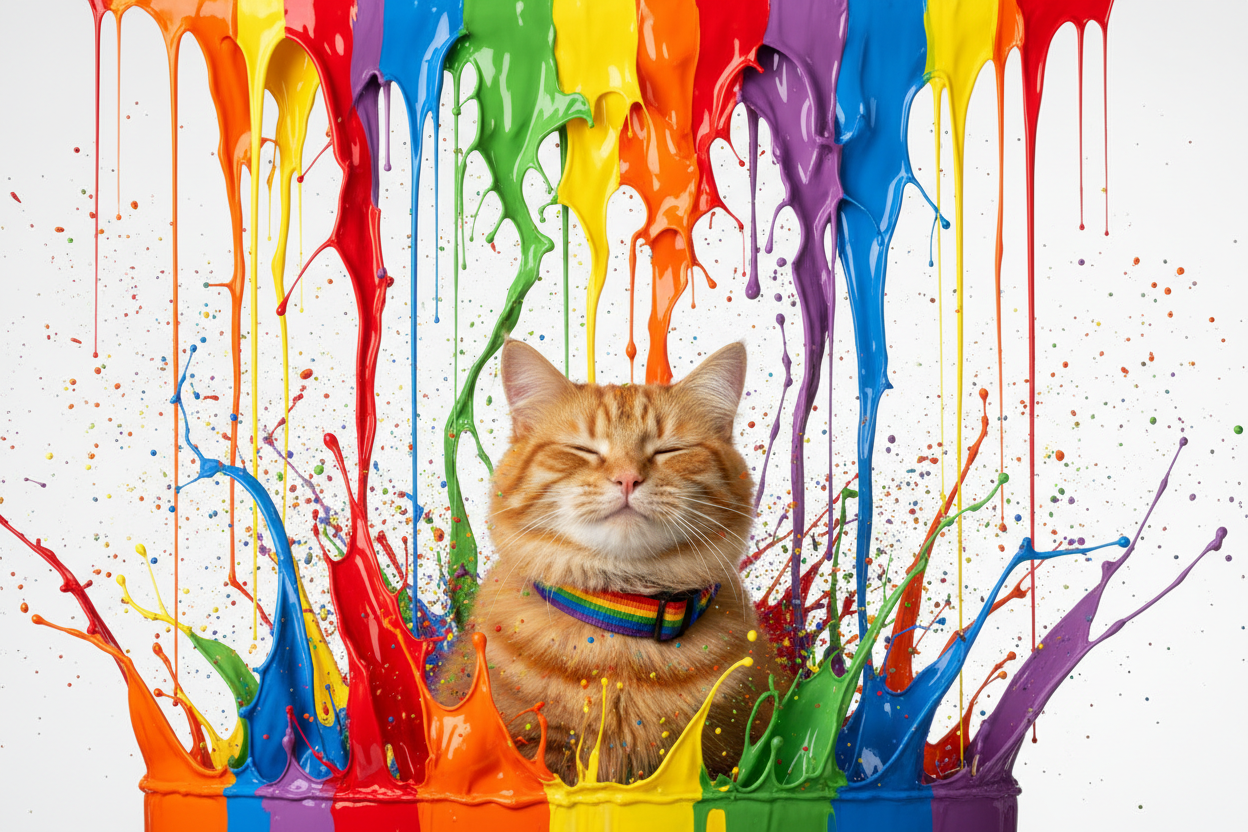 Rainbow Cat