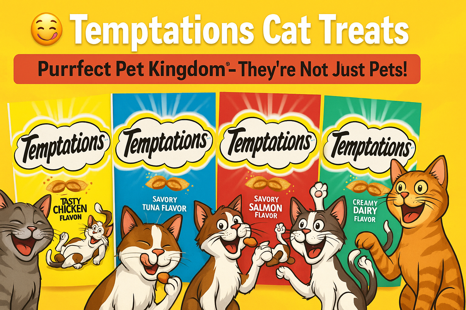 😋 Temptations Cat Treats