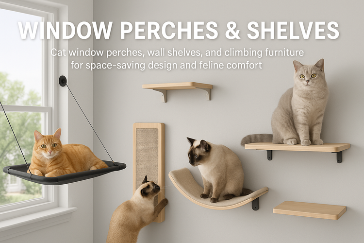 🖼️ Window Perches & Shelves