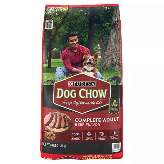 Purina Dog Chow Complete Beef Flavor