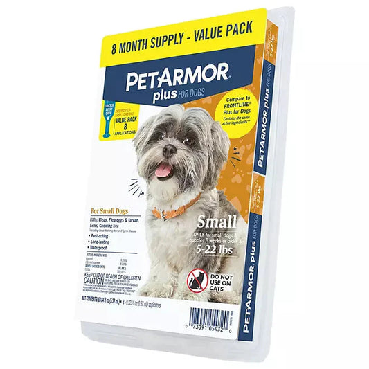 PetArmor Plus Flea & Tick Topical Treatment for Dogs - Purrfect Pet Kingdom
